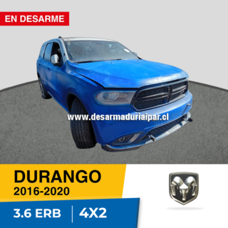 DODGE DURANGO 3.6 ERB DOHC 24 VALV 4X2 2016 2017 2018 2019 2020 en Desarme