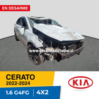 KIA CERATO 1.6 G4FG DOHC 16 VALV 4X2 2022 2023 2024 en Desarme