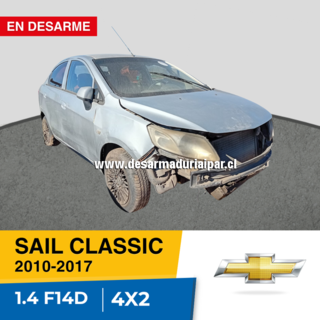 CHEVROLET SAIL CLASSIC 1.4 F14D DOHC 16 VALV 4X2 2010 2011 2012 2013 2014 2015 2016 2017 en Desarme