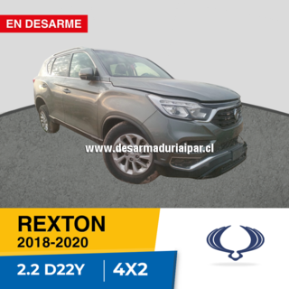 SSANGYONG REXTON 2.2 D22Y DOHC 16 VALV 4X2 DIESEL 2018 2019 2020 en Desarme