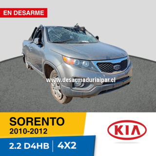 KIA SORENTO 2.2 D4HB DOHC 16 VALV 4X2 DIESEL 2010 2011 2012 en Desarme