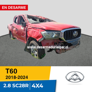 MAXUS T60 2.8 SC28R EURO V DOHC 16 VALV 4X4 DIESEL 2018 2019 2020 2021 2022 2023 2024 en Desarme