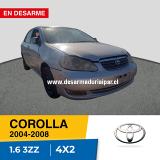 TOYOTA COROLLA 1.6 3ZZ DOHC 16 VALV 4X2 2004 2005 2006 2007 2008 en Desarme