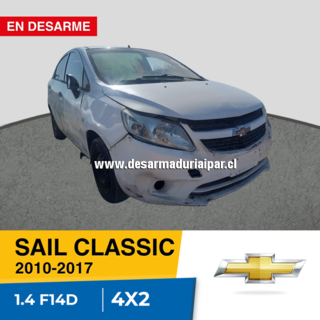 CHEVROLET SAIL CLASSIC 1.4 F14D DOHC 16 VALV 4X2 2010 2011 2012 2013 2014 2015 2016 2017 en Desarme