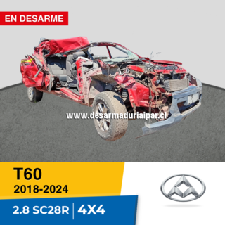 MAXUS T60 2.8 SC28R EURO V DOHC 16 VALV 4X4 DIESEL 2018 2019 2020 2021 2022 2023 2024 en Desarme