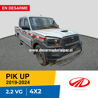 MAHINDRA PIK UP 2.2 VG EURO V DOHC 16 VALV 4X2 DIESEL 2019 2020 2021 2022 2023 2024 en Desarme