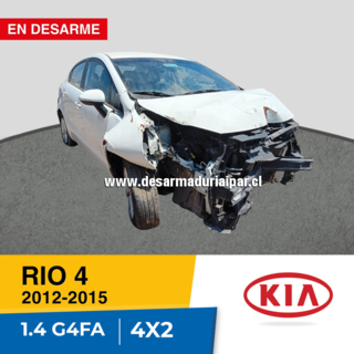 KIA RIO 4 1.4 G4FA DOHC 16 VALV 4X2 2012 2013 2014 2015 en Desarme
