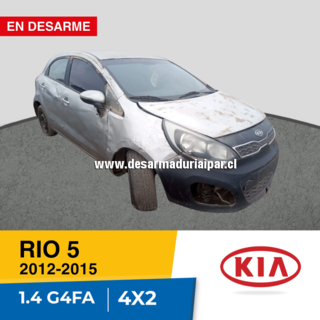 KIA RIO 5 1.4 G4FA DOHC 16 VALV 4X2 2012 2013 2014 2015 en Desarme