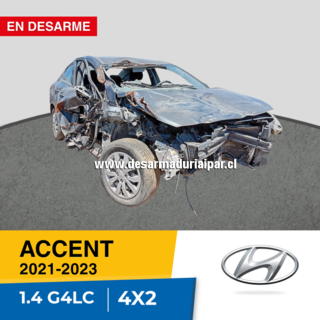 HYUNDAI ACCENT 1.4 G4LC DOHC 16 VALV 4X2 2021 2022 2023 en Desarme