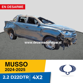 SSANGYONG MUSSO 2.2 D22DTR DOHC 16 VALV 4X2 DIESEL 2024 2025 en Desarme