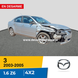 MAZDA 3 1.6 Z6 DOHC 16 VALV 4X2 2003 2004 2005 en Desarme