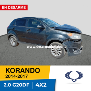 SSANGYONG KORANDO 2.0 G20DF DOHC 16 VALV 4X2 2014 2015 2016 2017 en Desarme