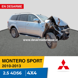 MITSUBISHI MONTERO SPORT 2.5 4D56 DOHC 4X4 DIESEL 2010 2011 2012 2013 en Desarme