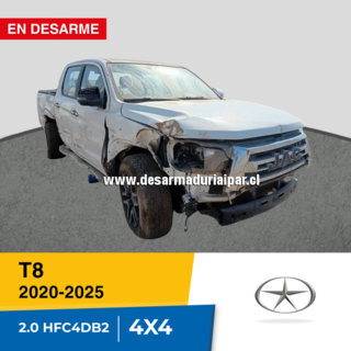 JAC T8 2.0 HFC4DB2 DOHC 16 VALV 4X4 DIESEL 2020 2021 2022 2023 2024 2025 en Desarme