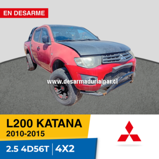 MITSUBISHI L200 KATANA 2.5 4D56T EURO IV DOHC 16 VALV 4X2 DIESEL 2010 2011 2012 2013 2014 2015 en Desarme