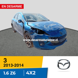 MAZDA 3 1.6 Z6 DOHC 16 VALV 4X2 2013 2014 en Desarme