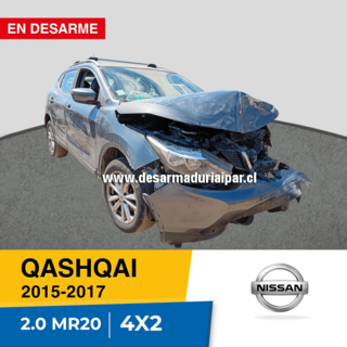 NISSAN QASHQAI 2.0 MR20 DOHC 16 VALV 4X2 2015 2016 2017 en Desarme