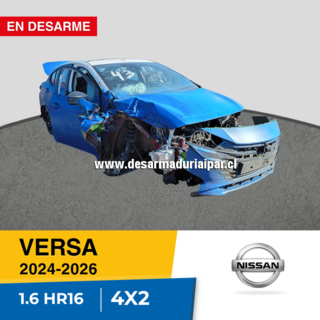 NISSAN VERSA 1.6 HR16 DOHC 16 VALV 4X2 2024 2025 2026 en Desarme