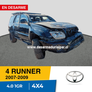 TOYOTA 4 RUNNER 4.0 1GR DOHC 24 VALV 4X4 2007 2008 2009 en Desarme