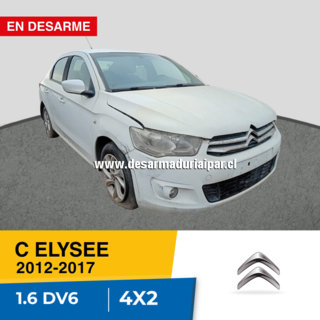 CITROEN C ELYSEE 1.6 DV6TED4 DOHC 8 VALV 4X2 DIESEL 2012 2013 2014 2015 2016 2017 en Desarme