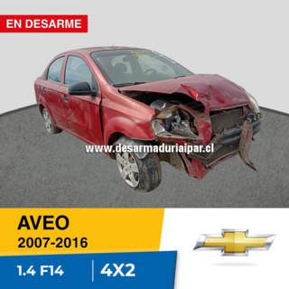 CHEVROLET AVEO 1.4 F14 DOHC 16 VALV 4X2 2007 2008 2009 2010 2011 2012 2013 2014 2015 2016 en Desarme