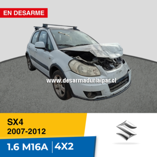 SUZUKI SX4 1.6 M16A DOHC 16 VALV 4X2 2007 2008 2009 2010 2011 2012 en Desarme