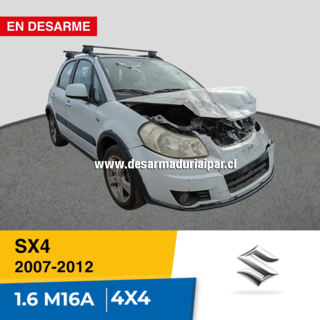 SUZUKI SX4 1.6 M16A DOHC 16 VALV 4X4 2007 2008 2009 2010 2011 2012 en Desarme