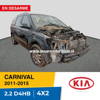 KIA CARNIVAL 2.2 D4HB DOHC 16 VALV 4X2 DIESEL 2011 2012 2013 2014 2015 en Desarme