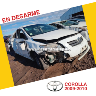 TOYOTA COROLLA 1.6 3ZZ DOHC 16 VALV 4X2 2009 2010 en Desarme