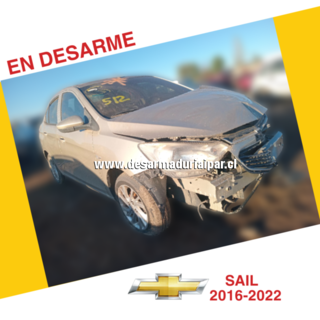 CHEVROLET SAIL 1.5 L2B1 DOHC 16 VALV 4X2 2016 2017 2018 2019 2020 2021 2022 en Desarme