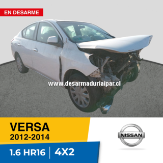 NISSAN VERSA 1.6 HR16 DOHC 16 VALV 4X2 2012 2013 2014 en Desarme