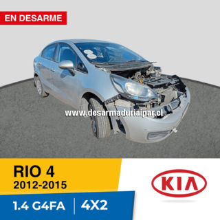 KIA RIO 4 1.4 G4FA DOHC 16 VALV 4X2 2012 2013 2014 2015 en Desarme