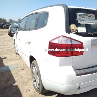 Repuestos y Desarmaduria CHEVROLET ORLANDO 2.0 Z20D1 DOHC 16 VALV 4X2 DIESEL 2011 2012 2013 2014 2015 2016 2017 2018