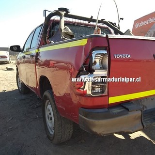 Repuestos y Desarmaduria TOYOTA HILUX 2.4 2GD DOHC 16 VALV 4X2 DIESEL 2016 2017 2018 2019 2020 2021 2022 2023 2024