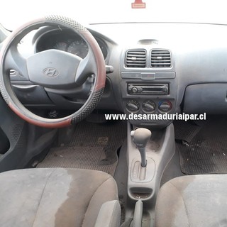 Repuestos y Desarmaduria HYUNDAI ACCENT PRIME 1.5 G4EC DOHC 16 VALV 4X2 2001 2002