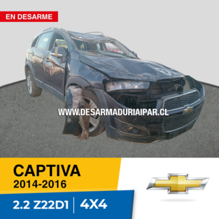 CHEVROLET CAPTIVA 2.2 Z22D1 DOHC 16 VALV 4X4 DIESEL 2014 2015 2016 en Desarme