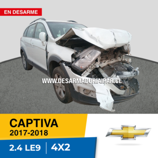 CHEVROLET CAPTIVA 2.4 LE9 DOHC 16 VALV 4X2 2017 2018 en Desarme