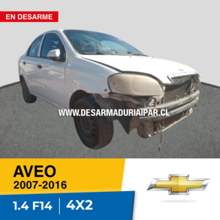 CHEVROLET AVEO 1.4 F14 DOHC 16 VALV 4X2 2007 2008 2009 2010 2011 2012 2013 2014 2015 2016 en Desarme