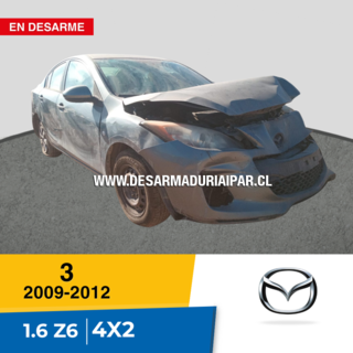 MAZDA 3 1.6 Z6 DOHC 16 VALV 4X2 2009 2010 2011 2012 en Desarme