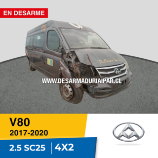 MAXUS V80 2.5 SC25 DOHC 16 VALV 4X2 DIESEL 2017 2018 2019 2020 en Desarme
