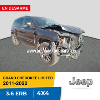 JEEP GRAND CHEROKEE LIMITED 3.6 ERB DOHC 24 VALV 4X4 2011 2012 2013 2014 2015 2016 2017 2018 2019 2020 2021 2022 en Desarme