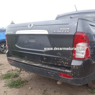 Repuestos y Desarmaduria SSANGYONG ACTYON 2.0 D20DT DOHC 16 VALV 4X2 DIESEL 2012 2013 2014 2015 2016 2017 2018 2019 2020