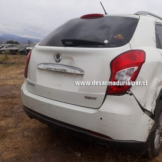 Repuestos y Desarmaduria SSANGYONG KORANDO 2.0 D20DT DOHC 16 VALV 4X2 DIESEL 2014 2015 2016 2017