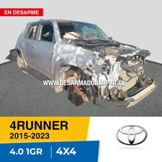 TOYOTA 4RUNNER 4.0 1GR DOHC 24 VALV 4X4 2015 2016 2017 2018 2019 2020 2021 2022 2023 en Desarme