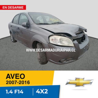 CHEVROLET AVEO 1.4 F14 DOHC 16 VALV 4X2 2007 2008 2009 2010 2011 2012 2013 2014 2015 2016 en Desarme