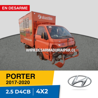 HYUNDAI PORTER 2.5 D4CB DOHC 16 VALV 4X2 DIESEL 2017 2018 2019 2020 en Desarme