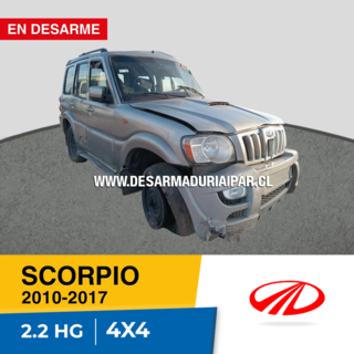 MAHINDRA SCORPIO 2.2 HG EURO IV DOHC 16 VALV 4X4 DIESEL 2010 2011 2012 2013 2014 2015 2016 2017 en Desarme