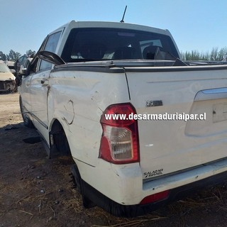 Repuestos y Desarmaduria SSANGYONG ACTYON 2.2 D22 DOHC 16 VALV 4X2 DIESEL 2012 2013 2014 2015 2016 2017 2018 2019 2020