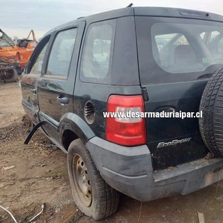 Repuestos y Desarmaduria FORD ECOSPORT 1.6 FYJA SOHC 8 VALV 4X2 2003 2004 2005 2006 2007 2008
