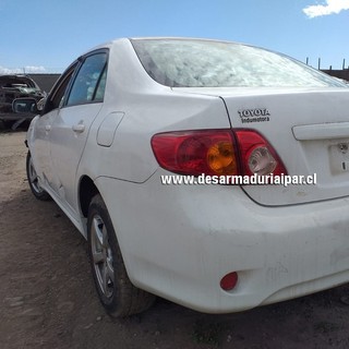 Repuestos y Desarmaduria TOYOTA COROLLA 1.6 3ZZ DOHC 16 VALV 4X2 2009 2010